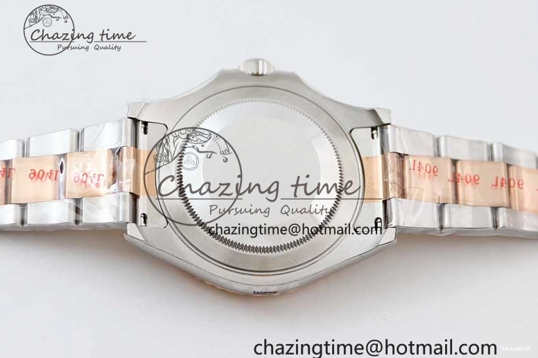 EWF SS Dial RG Yacht-Master Brown RG Bracelet 1:1 Edition Best on 126621 SS A3235 0409